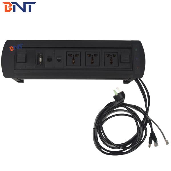 BNT Multifunction conference table power outlet box  With 1.5M cable for office furniture