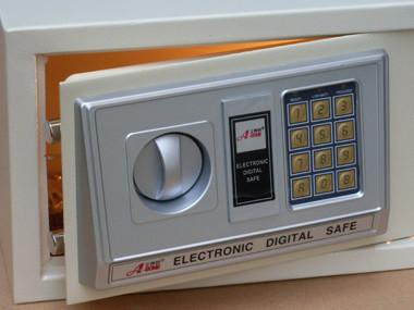 273mm Depth Single Door Electronic Safe Box for Home Security and Valuables Storage