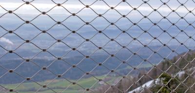Customized Anti-fall Stainless Steel Wire Rope Mesh Net Prevention Safety Net for Lights