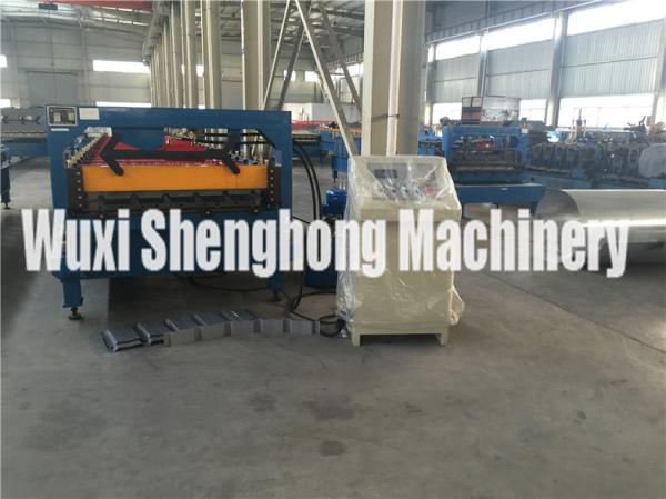 Floor Deck Automatic Forming Machine with Run Out Table / Auto Stacker