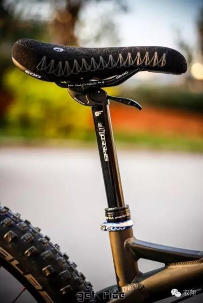 Bicicleta de Montanha Dropper Post Suspensão Assento Post Mecânico Viagem 100/125/150mm