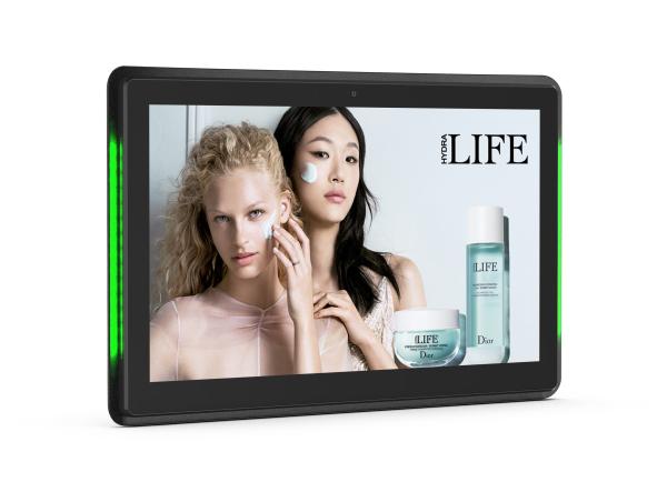 15.6 Inch RK3568 Chipset Android 11 POE Conference Room Booking Tablet With LED Light Bar