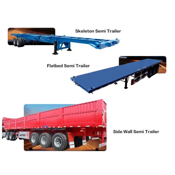 High Quality 40-100 Tons Fence Drop Side Board Trailer 3/4 Axle Cargo Sidewall Fence Semi Trailer Lowbed Semi Trailer for Sale