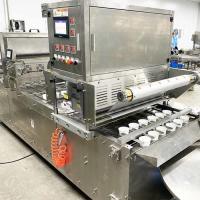 30 à 50 plateaux/min Machine d'emballage de plateaux à gaz pour les aliments pour animaux de compagnie