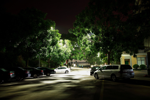 LED Parking Lot Lighting IP65 20W 120LM/WATT , Dimmable, photocell