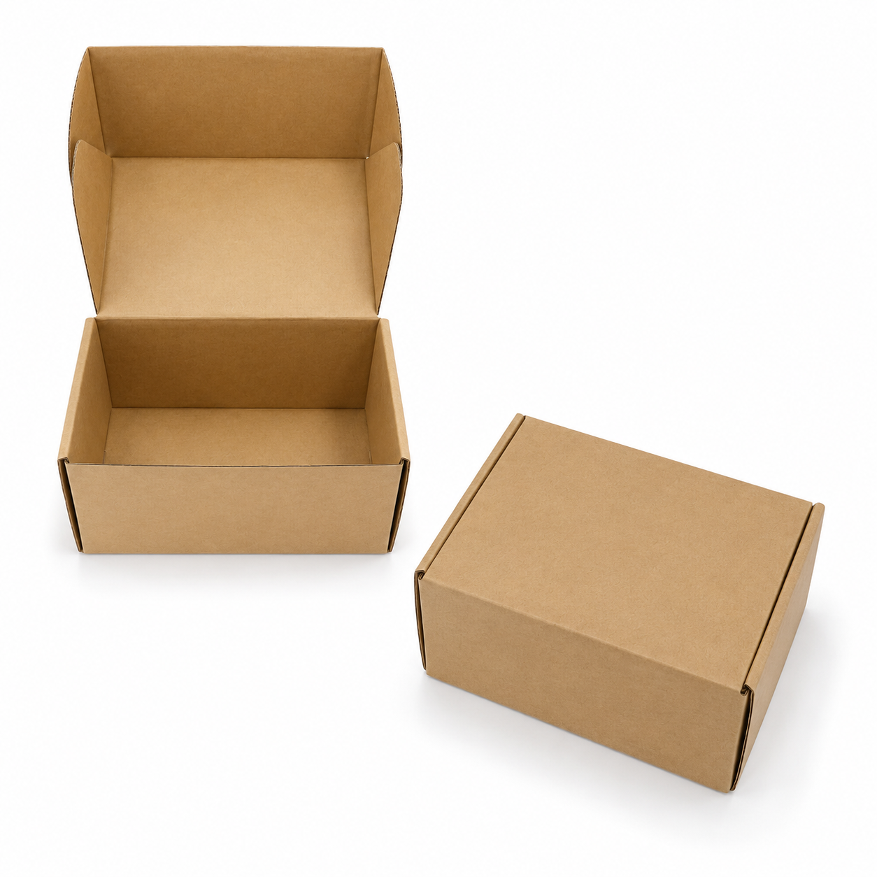 Durable Corrugated Mailer Box Double Wall Heavy Duty Shipping Self Locking Design
