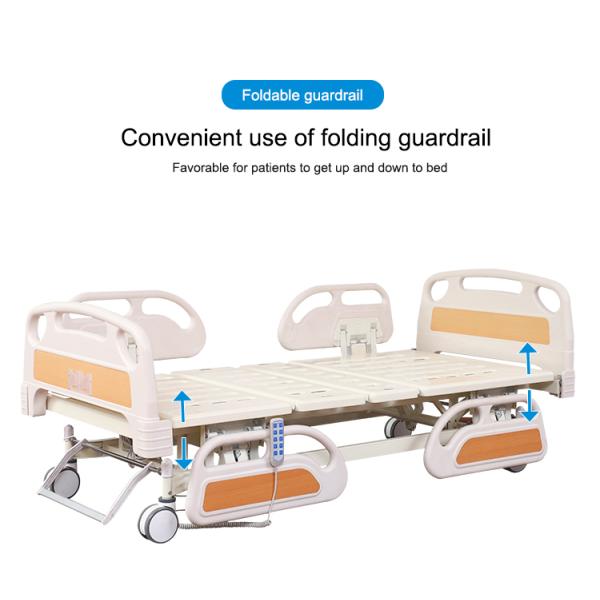 Load Capacity 240kg ICU Patient Care Bed Hospital Folding Electric Nursing Bed patient hospital bed electrichospital bed