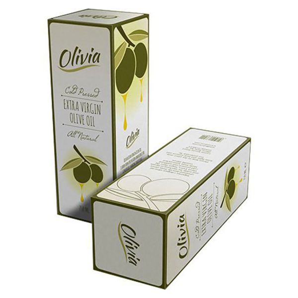 250gsm White Card Emulsion Cosmetic Gift Packing Box For Facial Cleanser Toner