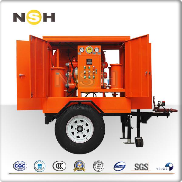 2000 LPH Transformer Oil Filtration / Oil Filtration Plant With Aluminum Closed Doors