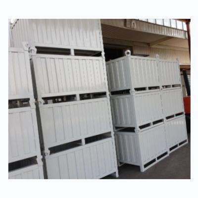 Warehouse Weld Wire Mesh Storage Rack , Heavy Duty Wire Container Pallet Racking