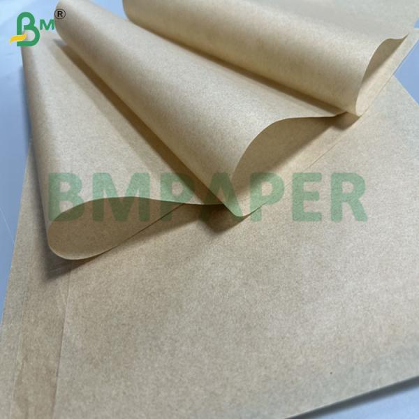 30gram 35gram Brown Food-safe Wax Coating Paper For Baking Food 11 x 14inch