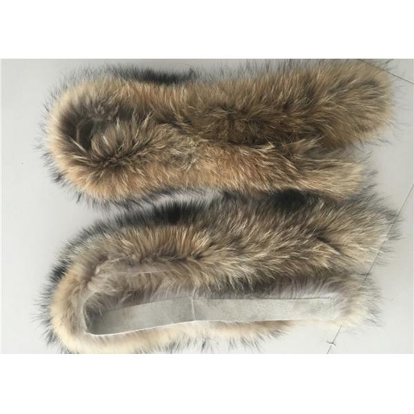 Prueba casera del viento del cuello de la piel del mapache de la capa con la longitud de los 70cm/de los 75cm/de los 80cm