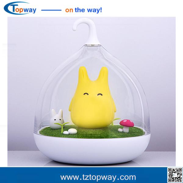 kid's Night Lights Handle Touch Sensor Vibration Cage Lamp Valentines Gift