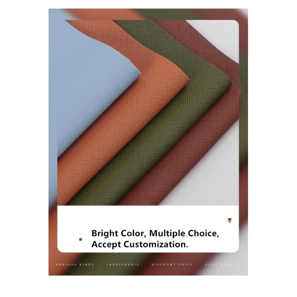 1.0мм Кислый дно ПВХ ткань Классическая Саффиано кожаная сумочка Сумка багаж Сумочка Диван Мебель аксессуары