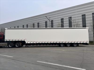Versatile CIMC Tarped Semi-Trailer Frames New Design Durable Customizable For Cargo Protection For Sale
