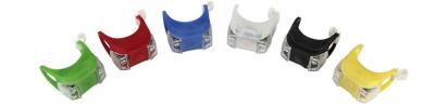 Outside Battery Powered Bike Lights , Colorful High Power Cycle Lights 