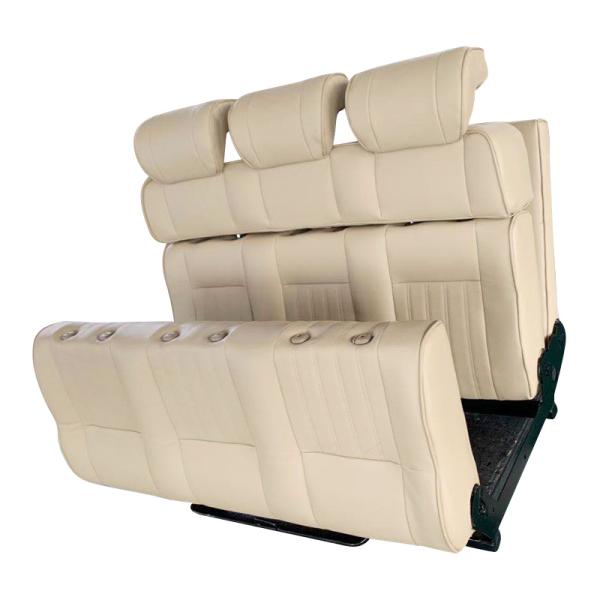 new design luxury car seats bed RV car back seat bed 3 seat  with recliner backrest