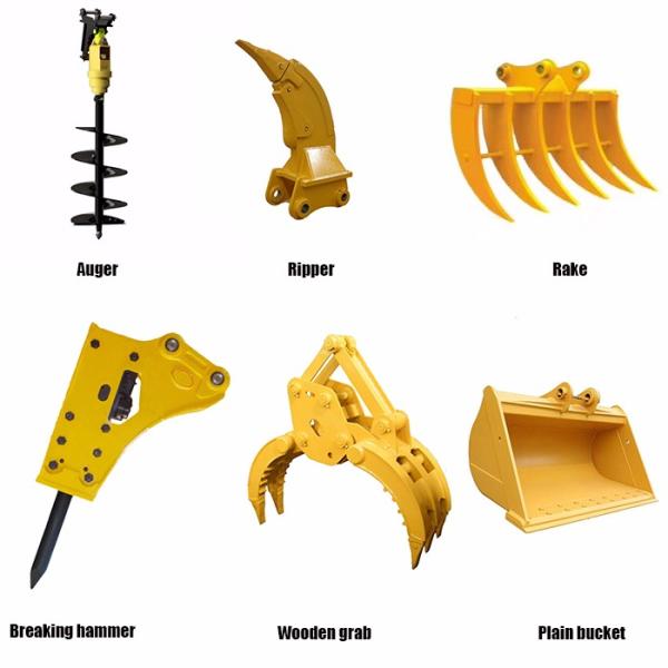 Micro Hydraulic Crawler Excavator For Small Works Low Oil Consumption