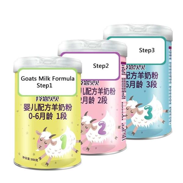 Pó das AROS 800gm Lion Baby Formula Goat Milk de DHA