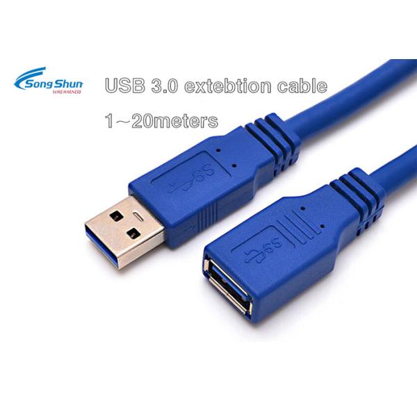 Type A Male USB Extension Cable A Female 5Gbps Transfer Rate DC 300V 10ms