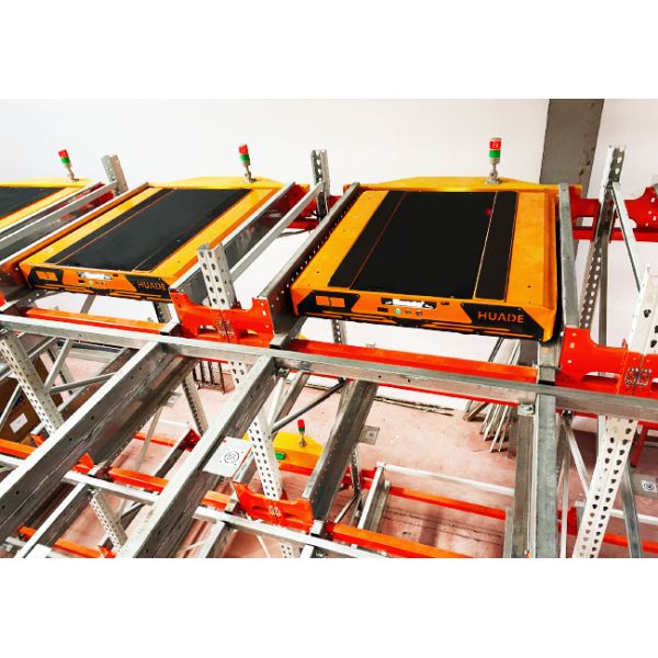 Four Way Radio Shuttle Car For Four-Way Shuttle Pallet ASRS Automatic Storage and Retrieval System Pallet Runner Racking