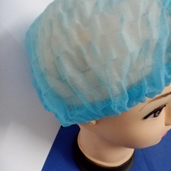Non Woven Disposable Clip Mob Cap For Medical Use Free Sample