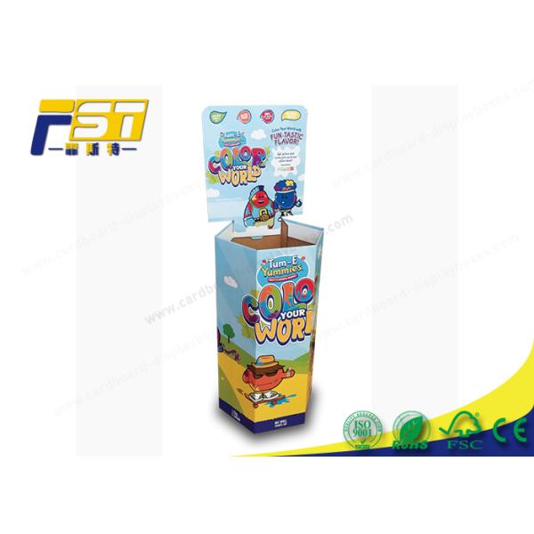 ОЭМ ящиков сброса картона цвета 4К Ресиклабле/ОДМ напечатал для продвижения закуски