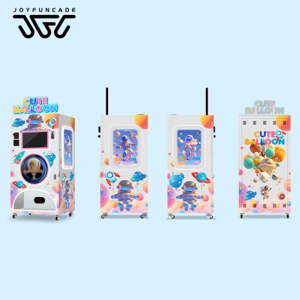 Child-safe Automatic Balloon Vending Machine Touch-operated Remote Monitoring Balloon Vending Kiosk For Sale