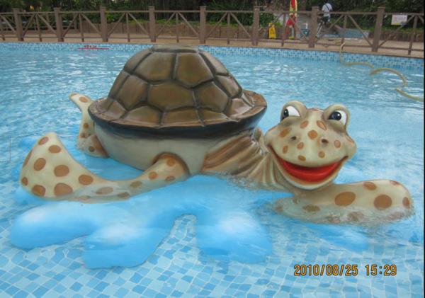 Fiberglass Water Playground Turtle Water Spray for Spray Park Equipment