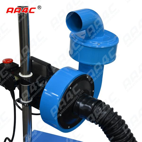 AA4C car exhaust extracting  system auto vehicle  exhaust  dolly for car with single or dual pipe control customize  siz