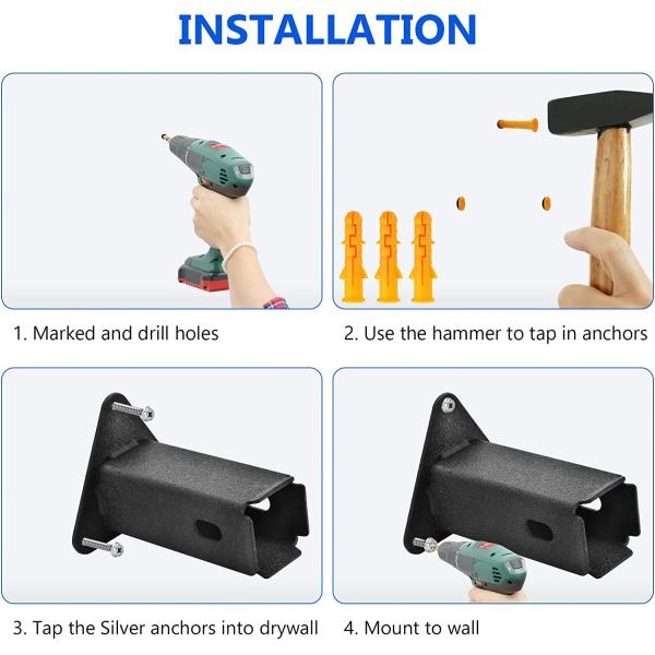 Углеродистая стеклянная стойка с гич-маунтом универсальное устройство для хранения велосипедов и грузов