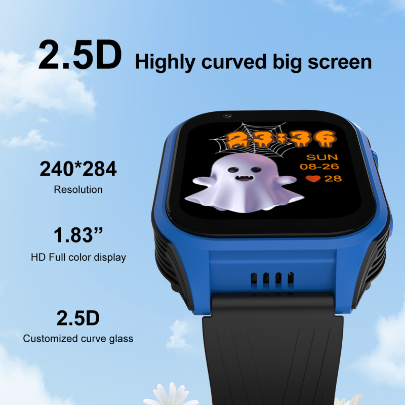 D8 4g smartwatch 1.83''screen GPS+WIFI+LBS WhatsAPP 850mAh video call 1+8GB