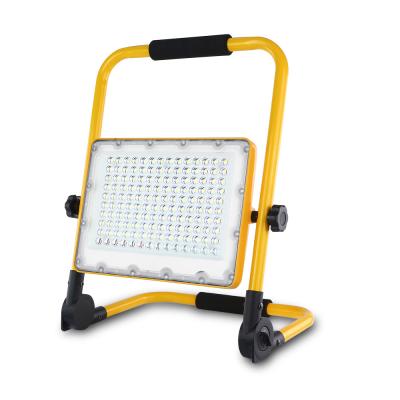Do tripé sem corda multifuncional de trabalho da lâmpada do diodo emissor de luz de Marine Square 360 bateria posta alta industrial vermelha e azul