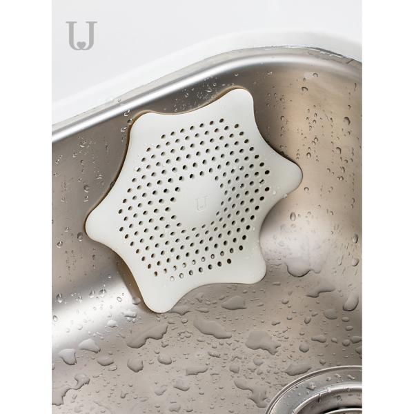 160*160*12mm Anti Clogging Silicone Sink Strainers / Silicone Floor Drain
