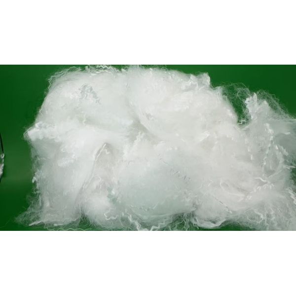 4D 51mm Virgin Raw White Low Melt Polyester Fiber for Mattress Core Upholstery and Stuffed Toy Filling Custom Denier and Length