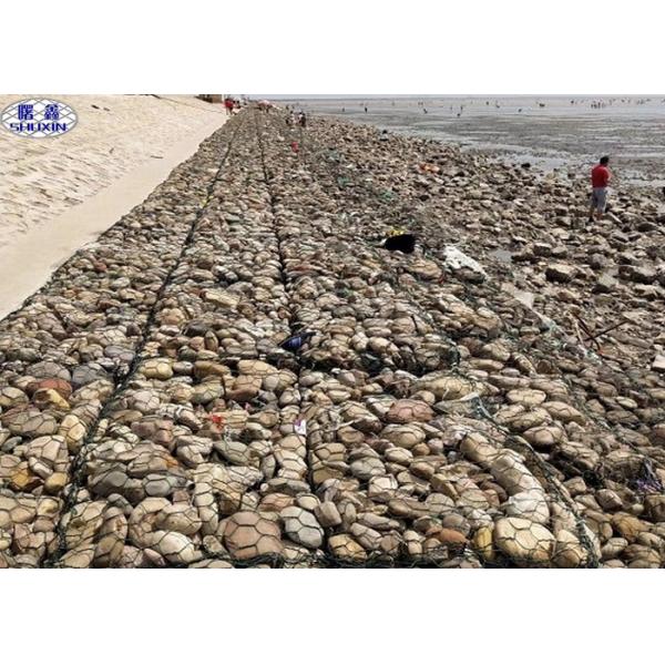 Стена 3,05 Мм Габион арретирует 8км кс 10км для подпорной стенки Филиппин