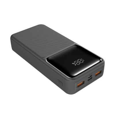 CE aprovado 20000mAh Power Bank portátil com cabos de relâmpago
