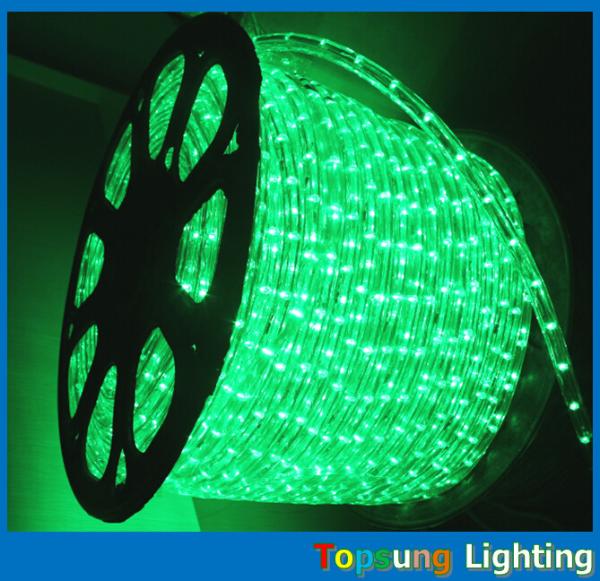 christmas decoration 1/2 2 wire round led lighting rope