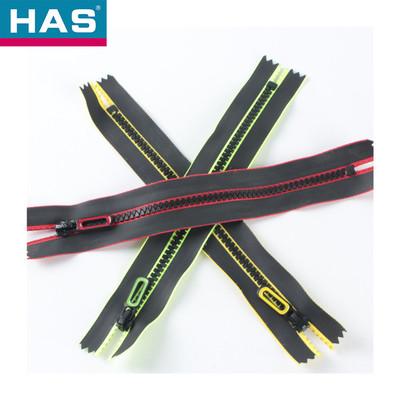 Jackets Essential Waterproof 5 Plastic Zippers With Metal Puller And Adhesive Triangular Teeth