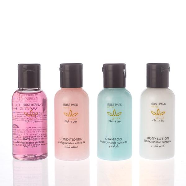Custom Hotel Shower Gel Travel Size Hotel Shampoo Conditioner SSt Mini Shower Gel