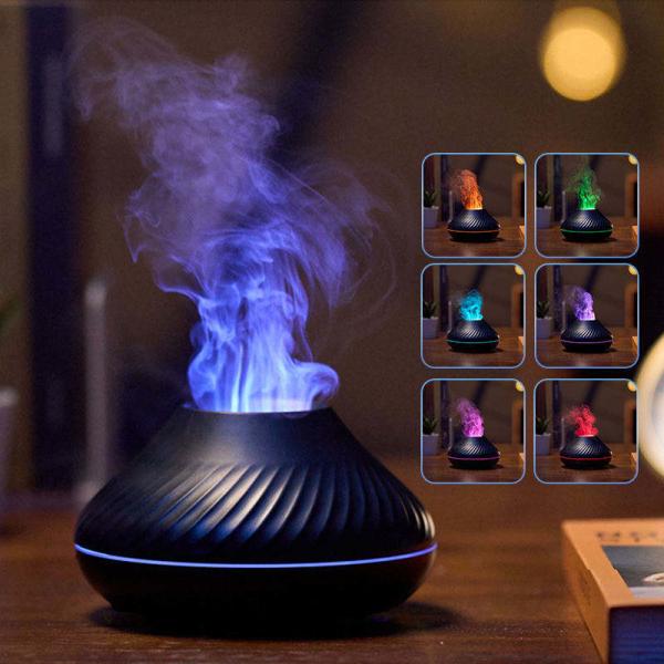 Difusor de óleo de fragrância de venda quente USB Humidificador de perfume de ar aroma difusor difusor de óleo essencial com 7 luzes coloridas para casa