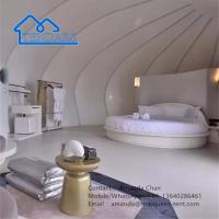 Customized Family Snail Shape Resort Hotel Tent Membrane Structurel Hotel Tent