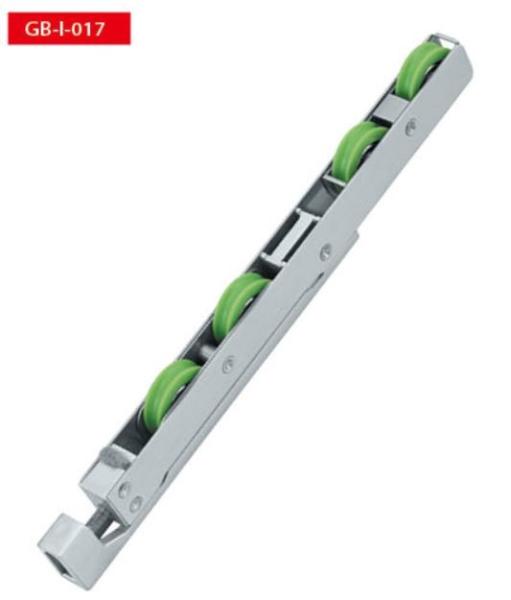 Steel Sliding Door Rollers Plastic Covered Bearing For Shower Slider Door