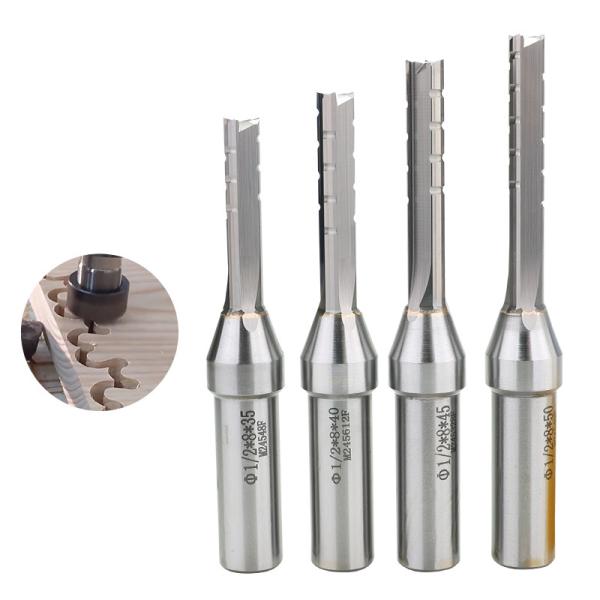 YingBa High Quality Router Bits Solid Carbide  Three Flutes TCT Straight Bits Milling Cutter for Wood  Slotting Cutter End Mill