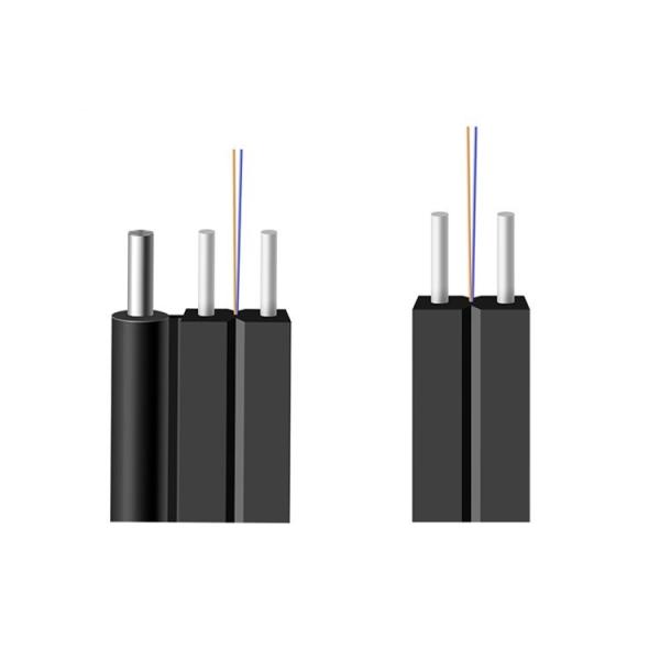 Customized FRP Fiber Optic Communication Cable Dual Color Differentiation Indoor Use