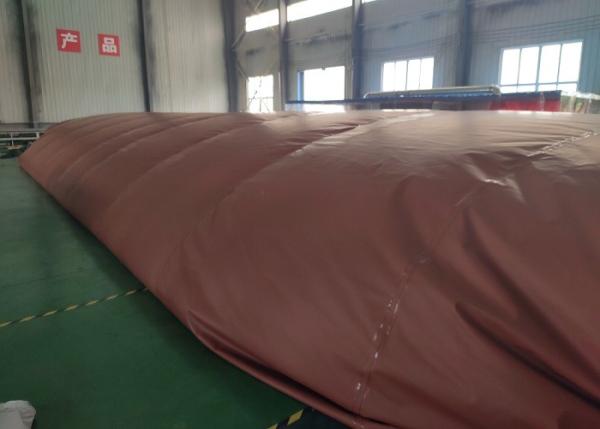 PVC Mesh Cloth Home Biogas Digester Leak Free Customized