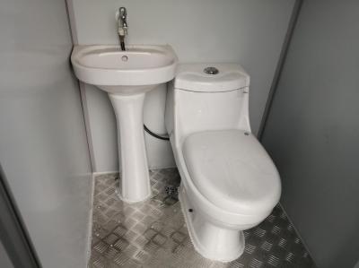 Movable Ecological Steel Portable Toilet Public Mobile Cabin With Shower