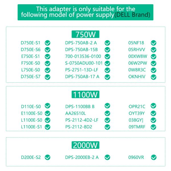 ATX 12x 6Pin Power Supply Breakout Adapter PSU Breakout Board