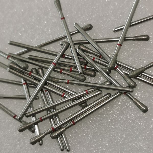 Customed 2-Layer Electroplated Diamond Low-Speed Burs For Dentistry