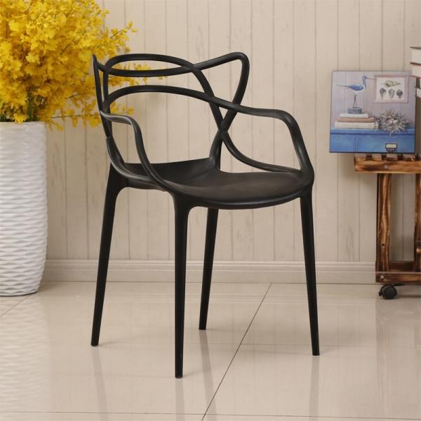 Unique Design 0.362CBM 54cm 83cm Modern Plastic Chairs